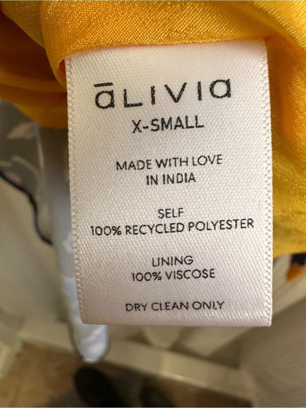 Alivia Two-Tone Floral Slip Mini Dress in Mustard and Black